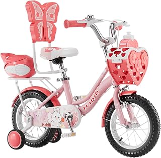 Prinzessin Mädchenfahrrad Komplettset, 12-16 Zoll