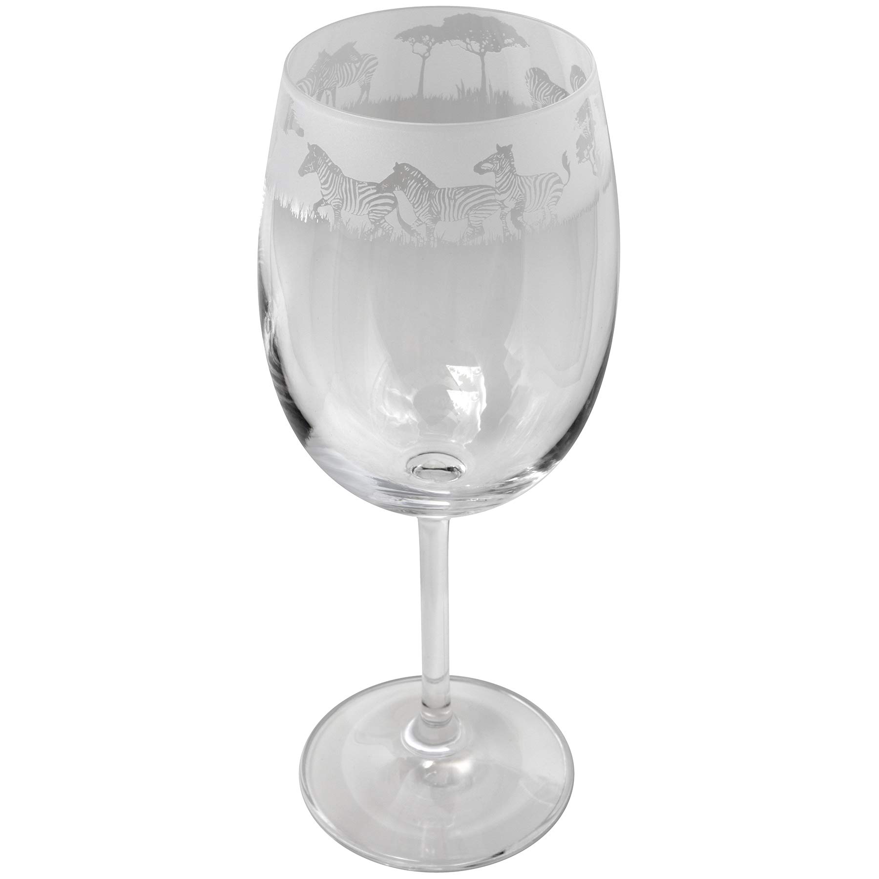 Verre à vin Zebra pour vos repas de fête et dîners entre amis