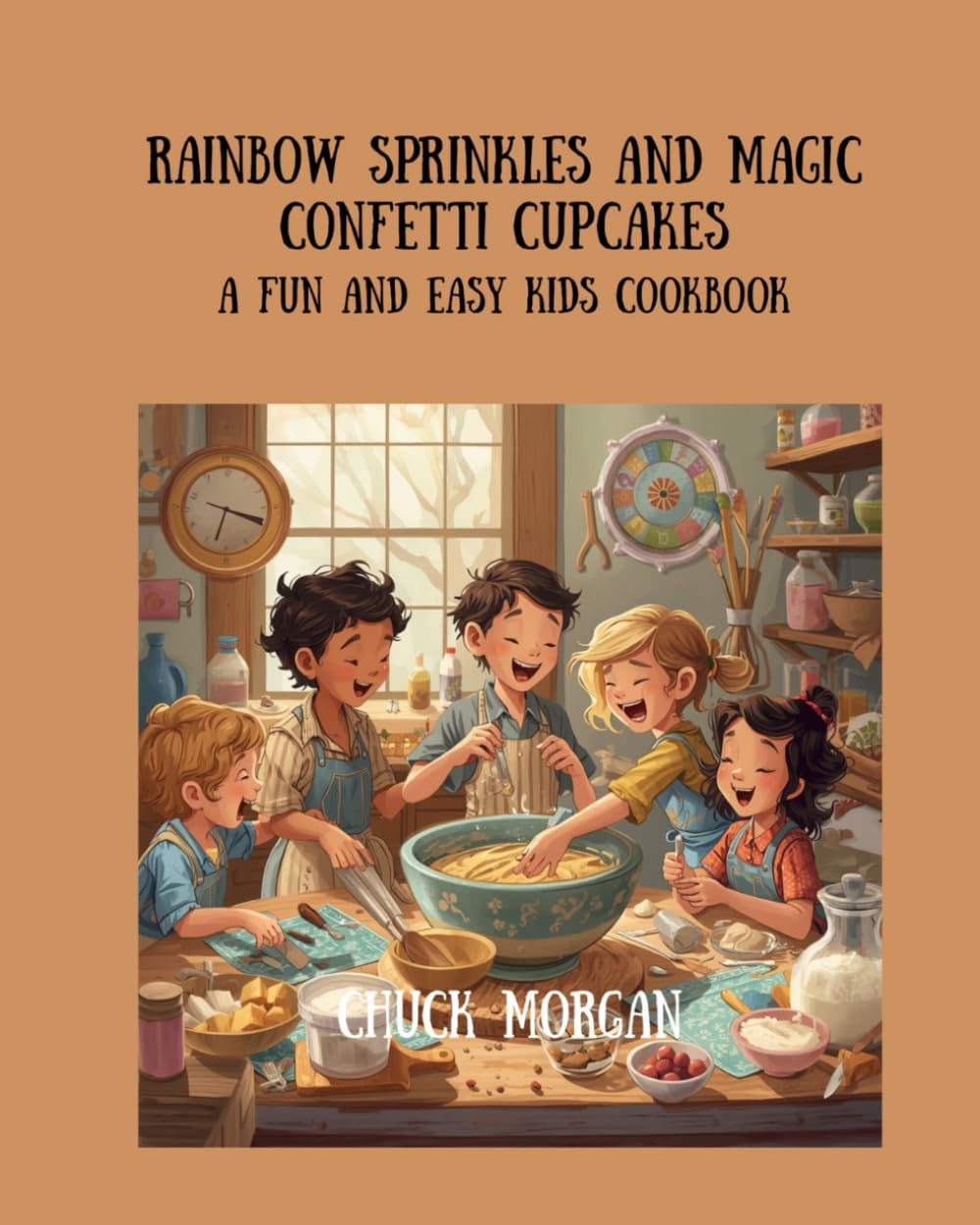Rainbow Sprinkles and Magic Confetti Cupcakes: A Fun and Easy Kids Cookbook