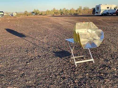 SolCook All Season Solar Cooker - Camping Cookware, Fruit & Food Dehydrator, Camp Stove, Fruit Canning Supplies, Camping Gear, Survival Gear, Emergency Supplies, (17) Camper