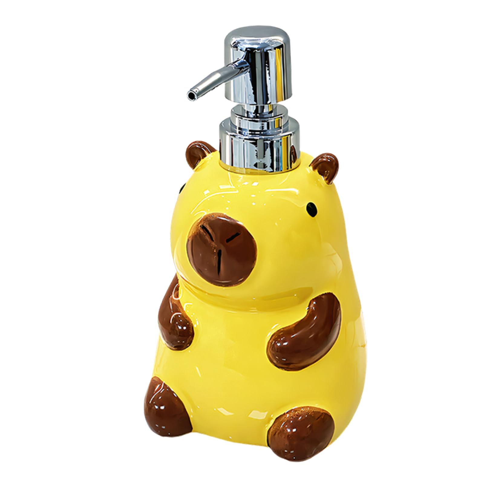 NVOQILIN Soap Dispenser Hand Soap Press Type for Kitchen Bathroom Modern Liquid Dispensers Household Bathroom Liquid Container