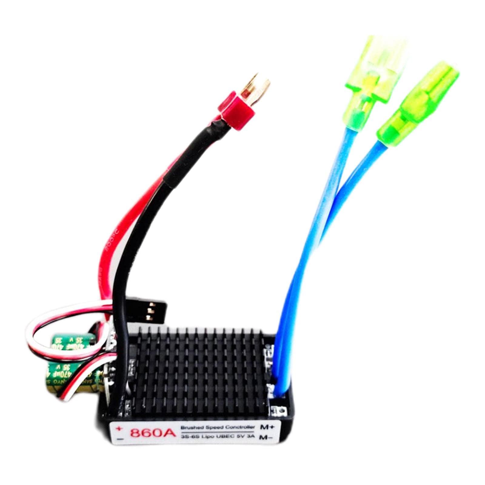 LOOM TREE® Waterproof Brush ESC Replacement 860A 12V-24V High Power for RC Car Vehicle T| Radio Control & Control Line | Body Parts & Interior | Cars, Trucks & Motorcycles-image-43