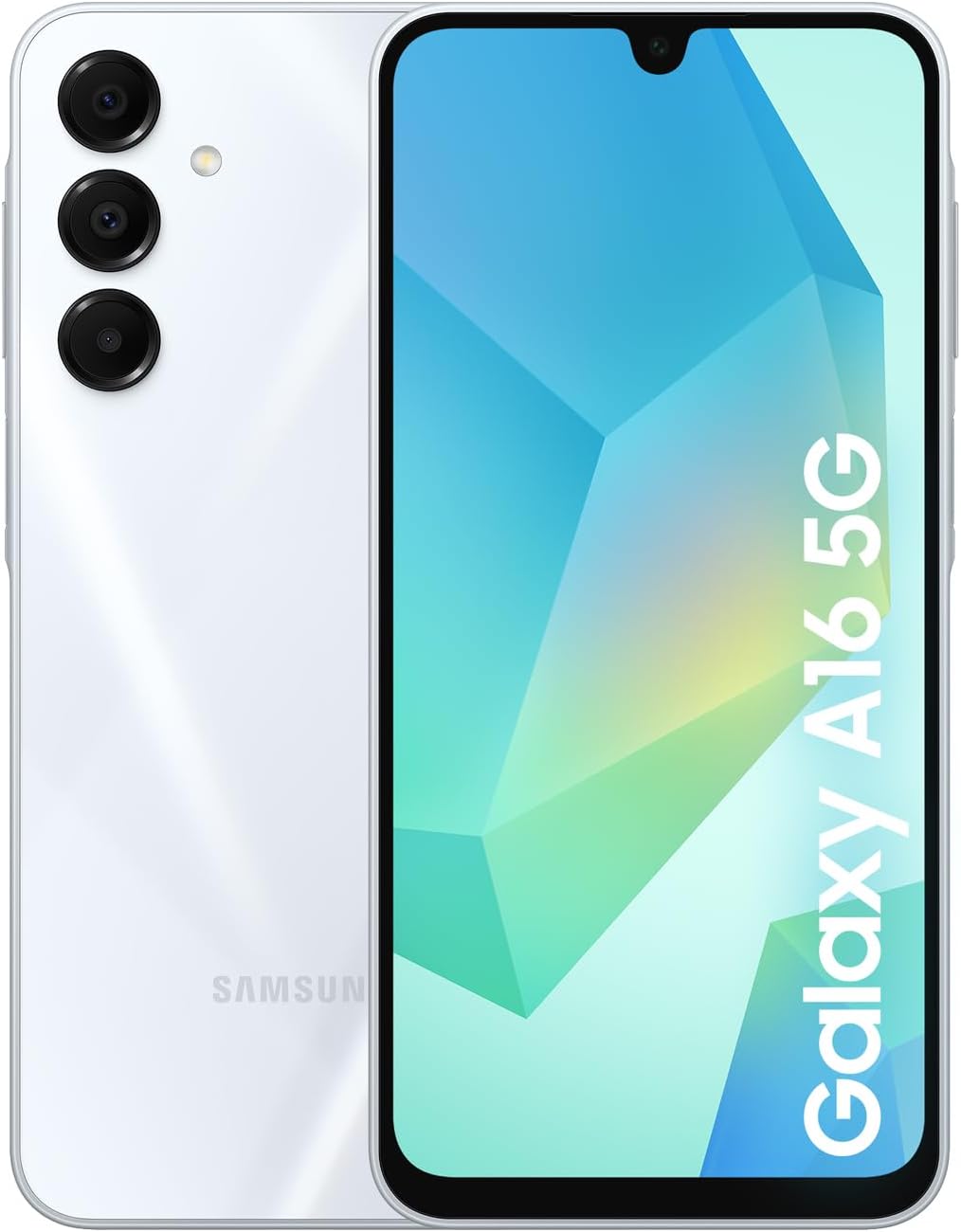 SamsungGalaxy A16 5G, Android Smartphone, 50MP Main Camera, 6.7" display, 128GB, Light Grey, 3 Year Manufacturer Extended Warranty (UK Version)Energy Label