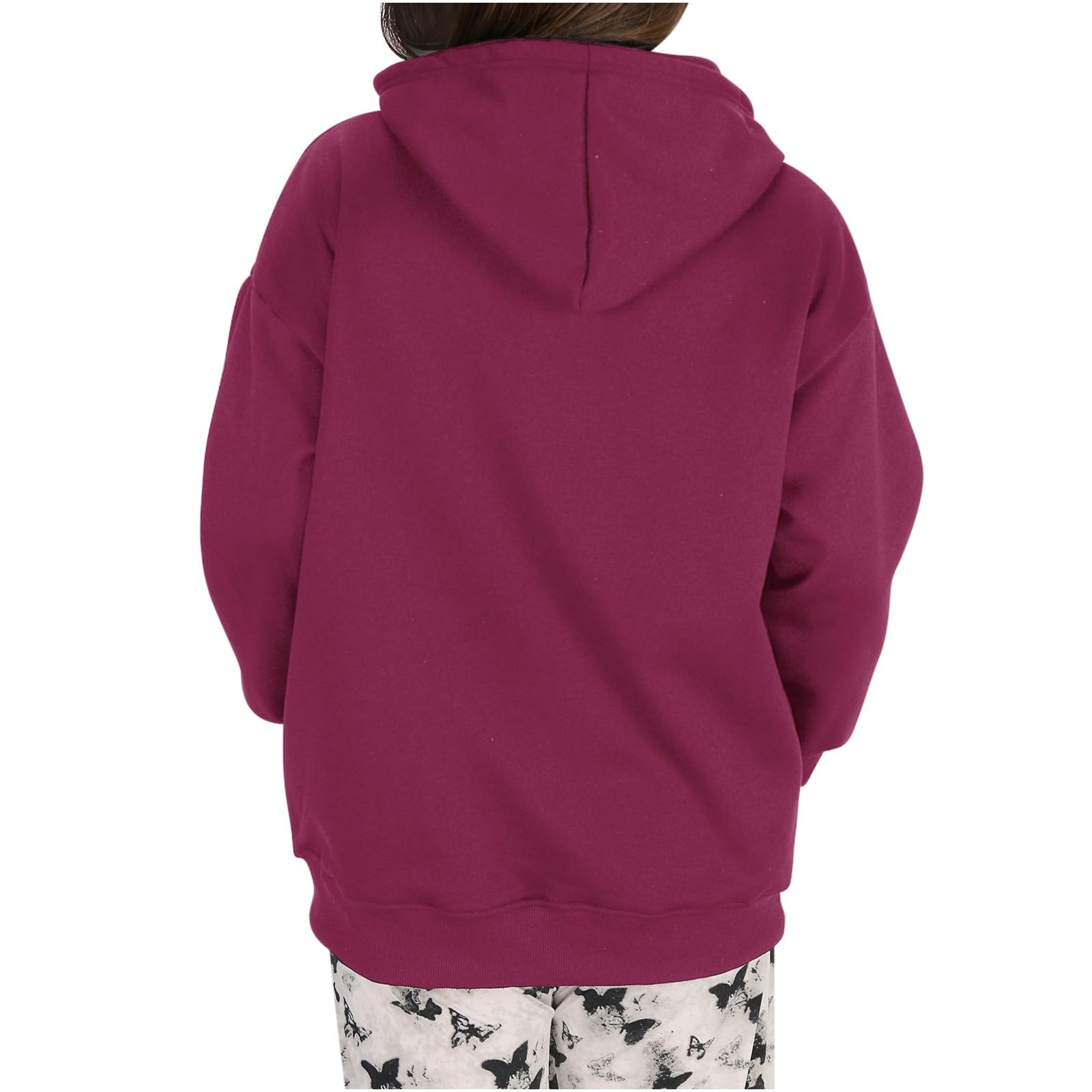 Kobiety Kawa Polarowe Bluzy Z Długim Rękawem Swetry Śliczne Luźne Casual Sweter Jesienne Ubrania Zimowe Y2k Ubrania Nastolatki 2024