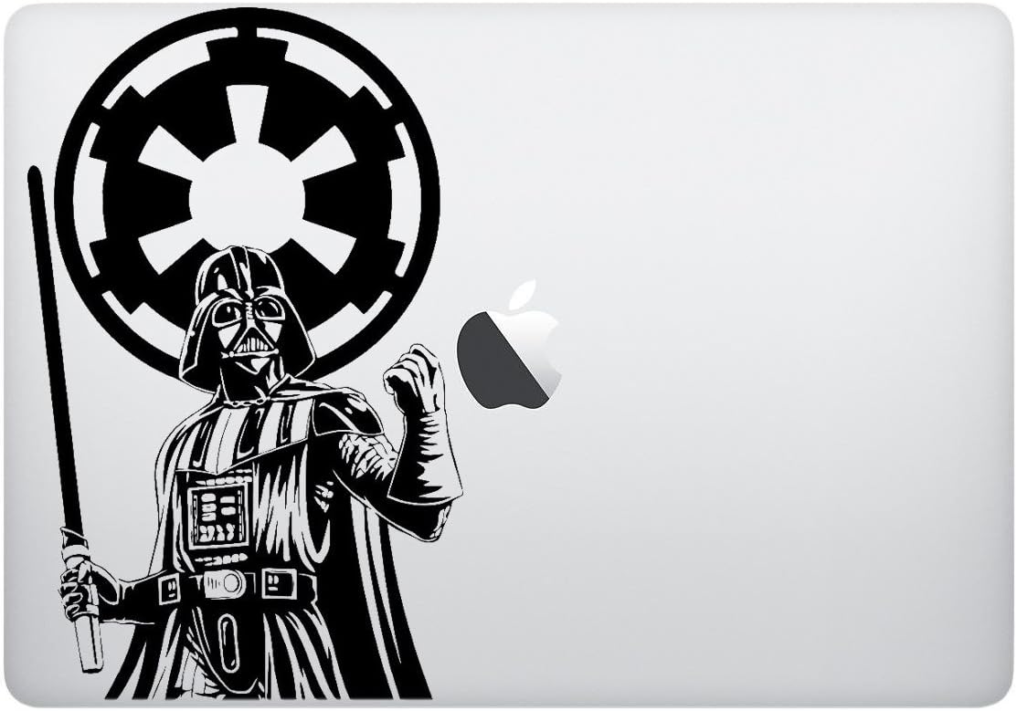 Darth Vader Sticker Decal Galactic Heroes, Computer Sticker, Laptop Sticker, MacBook Sticker, Ipad Sticker, Computer Decal, Laptop Decal, Ipad Decal. Cool Accessories for Laptop, Computer, MacBook.