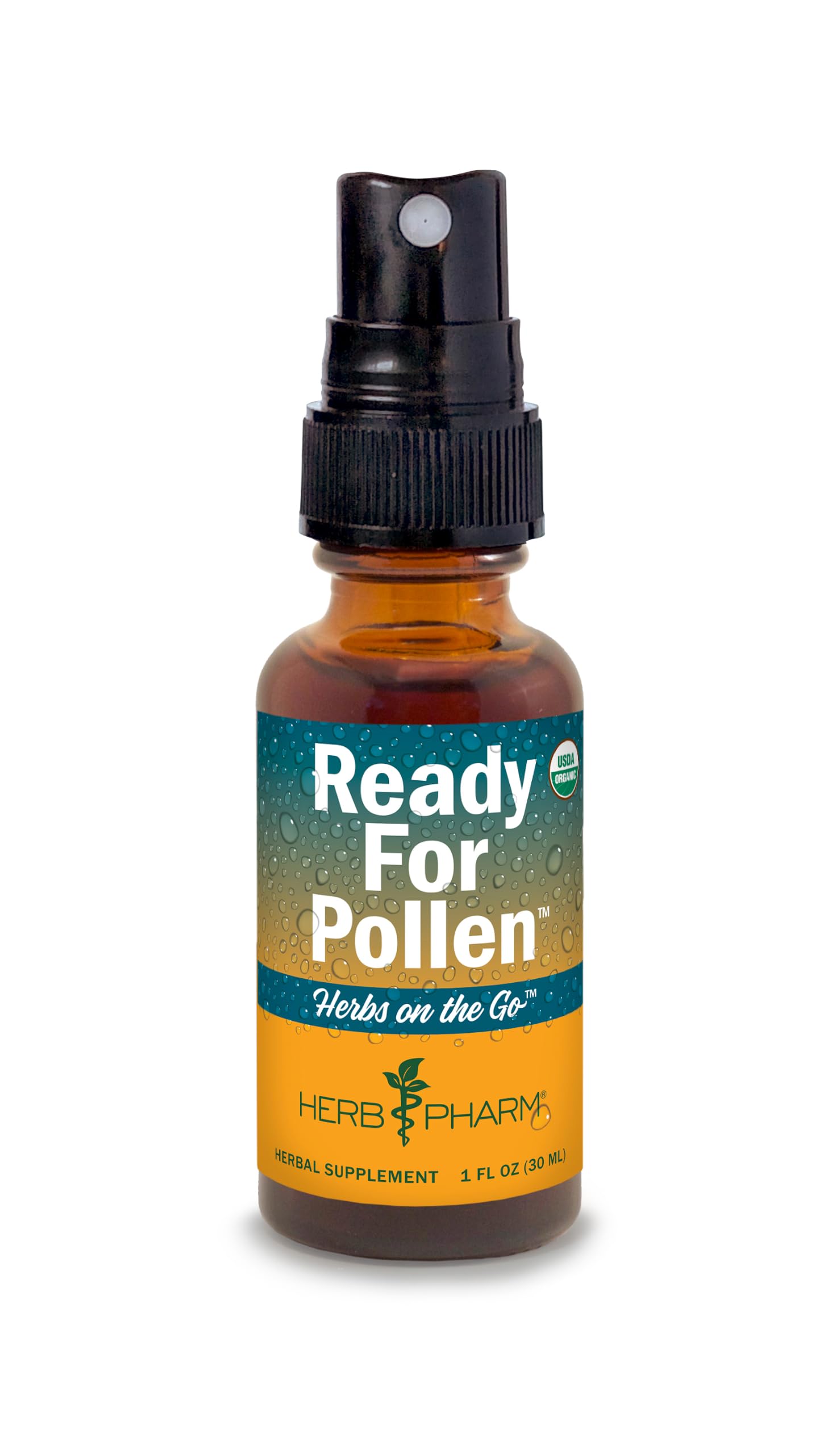 Herb Pharm Herbs on The Go Portable Spray: Certified Organic Ready for Pollen, 1 Ounce
