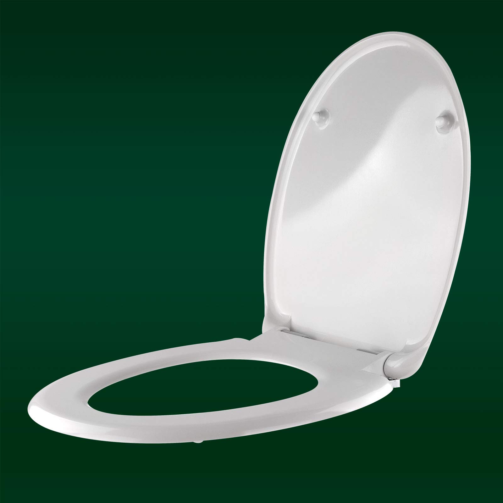 EISL ED29010, Sedile copri-Wc in duroplast con sistema di chiusura automatica colore: Bianco