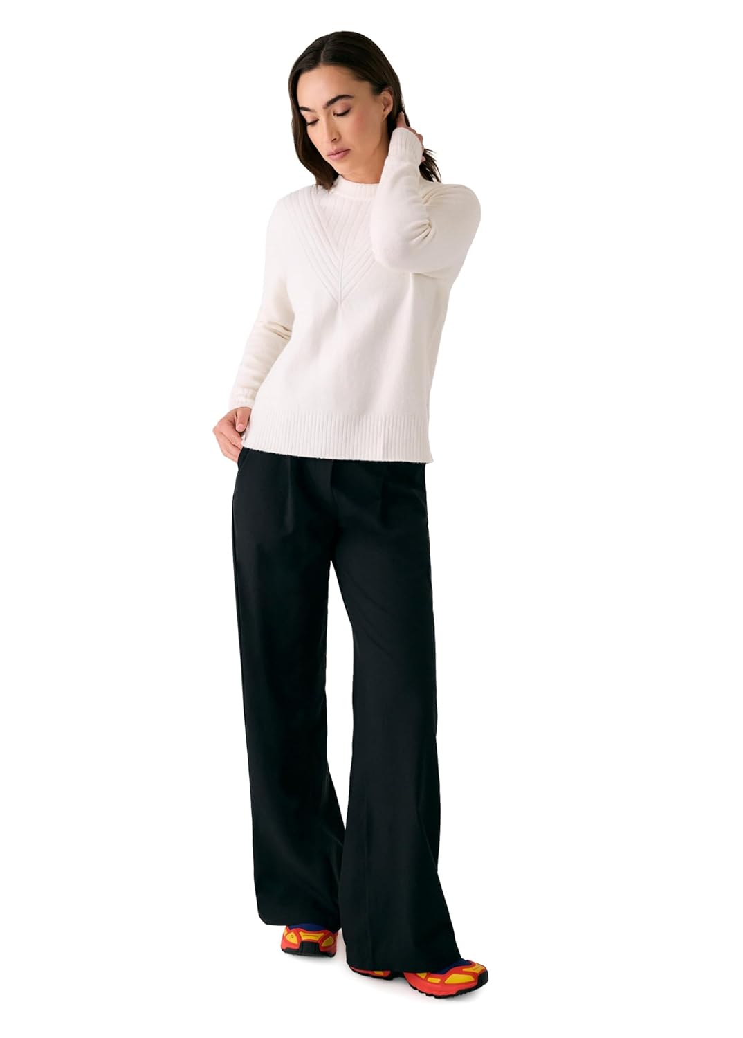 LOLE Womens Camila Crew Neck Sweater