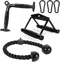 Vista 8 de Solid Cable Machine Attachment, Cable Attachments for Gym, Gym Cable Attachments, Cable Machine Attachments Set