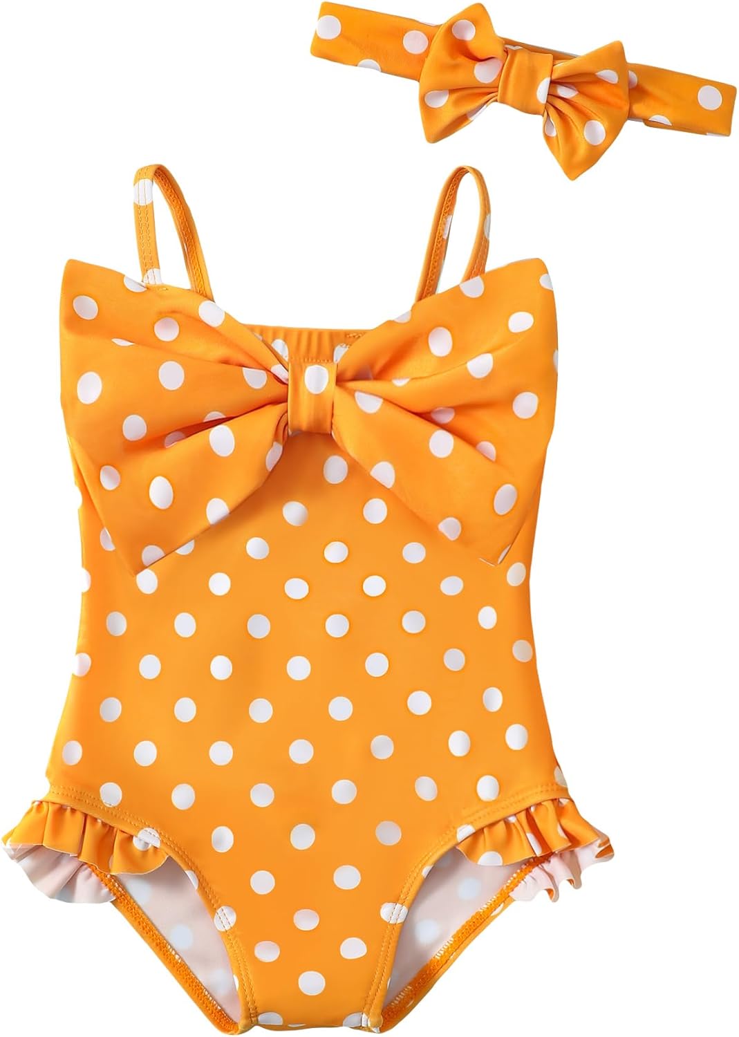 Mioglrie Toddler Baby Girl Swimsuit Infant Bathing Suits Summer Beach Swim Suit Newborn One Piece Swimwear for Girls