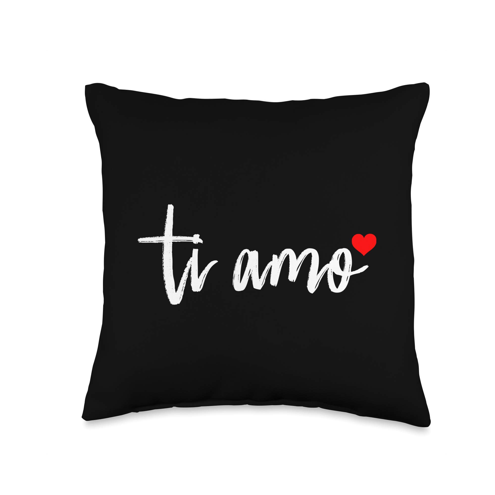 Ti Amo italiano I Love You Valentine's Day Relationship Throw Pillow