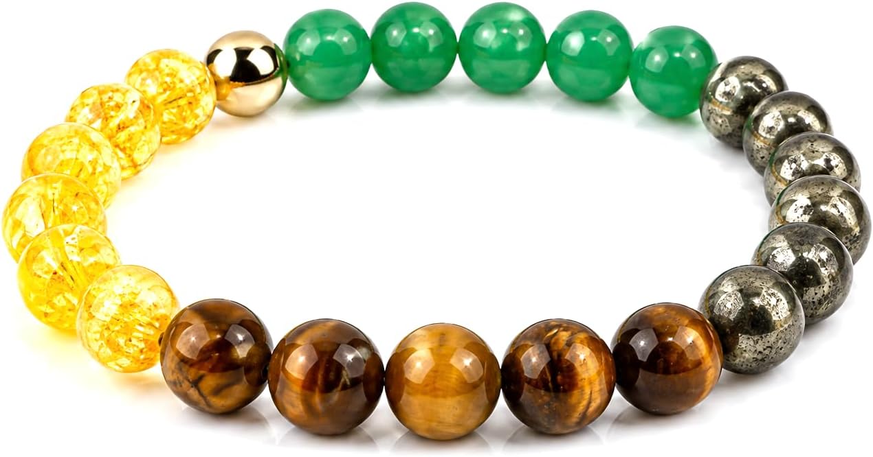 Money Magnet Pro Healing Crystal Bracelet for Men & Women for Money Attraction, Wealth & Success