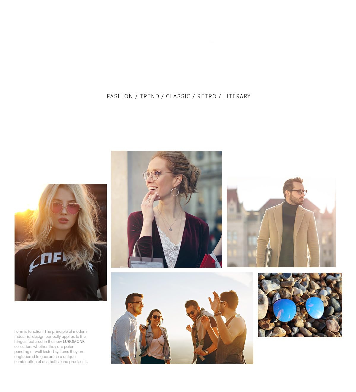 SAMDAKAL European and American Fashion Box Plate Sunglasses Boys Girls Personality Retro Trend Sunglasses 2PCS