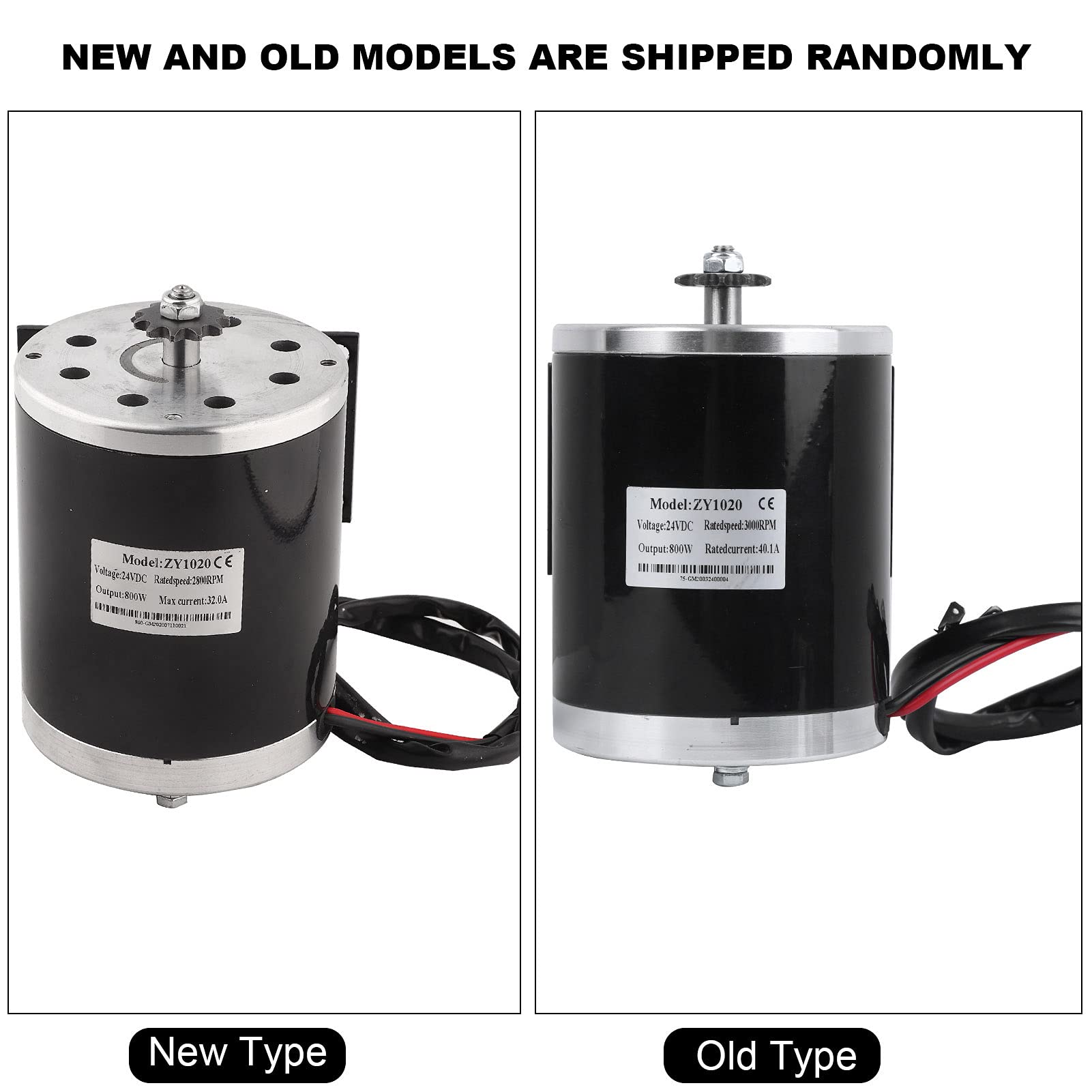 24V 800W HighSpeed Metal Motor for Electric Scooter and - Power Performance with Feet Accessory