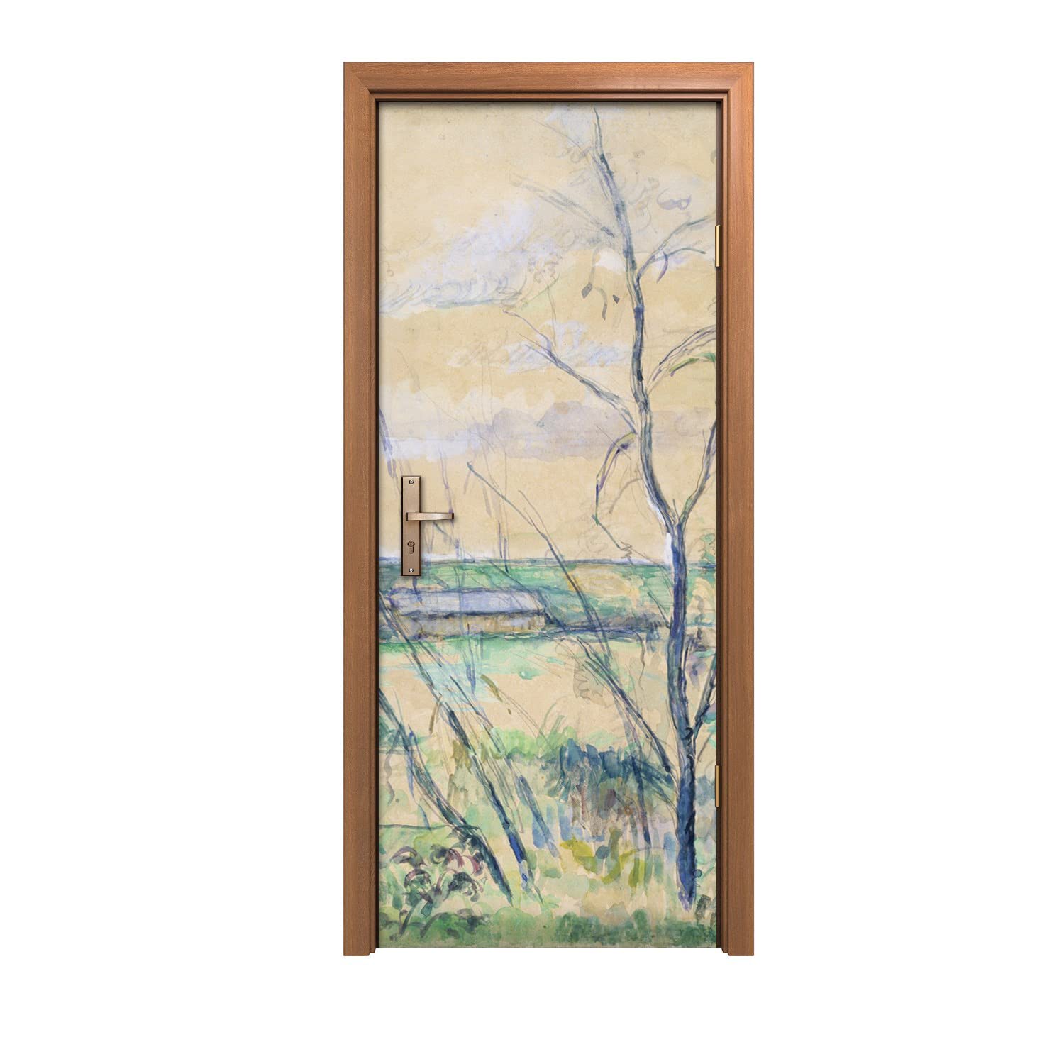 Autocollant de porte nature Coloray de haute qualité avec des finitions graphiques nettes