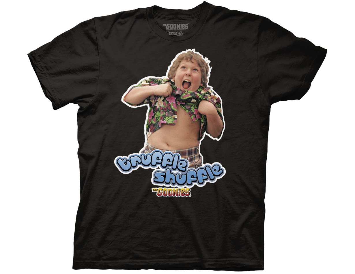 Ripple JunctionThe Goonies Men's Short Sleeve T-Shirt Chunk Doing The Truffle Shuffle Officially Licensed