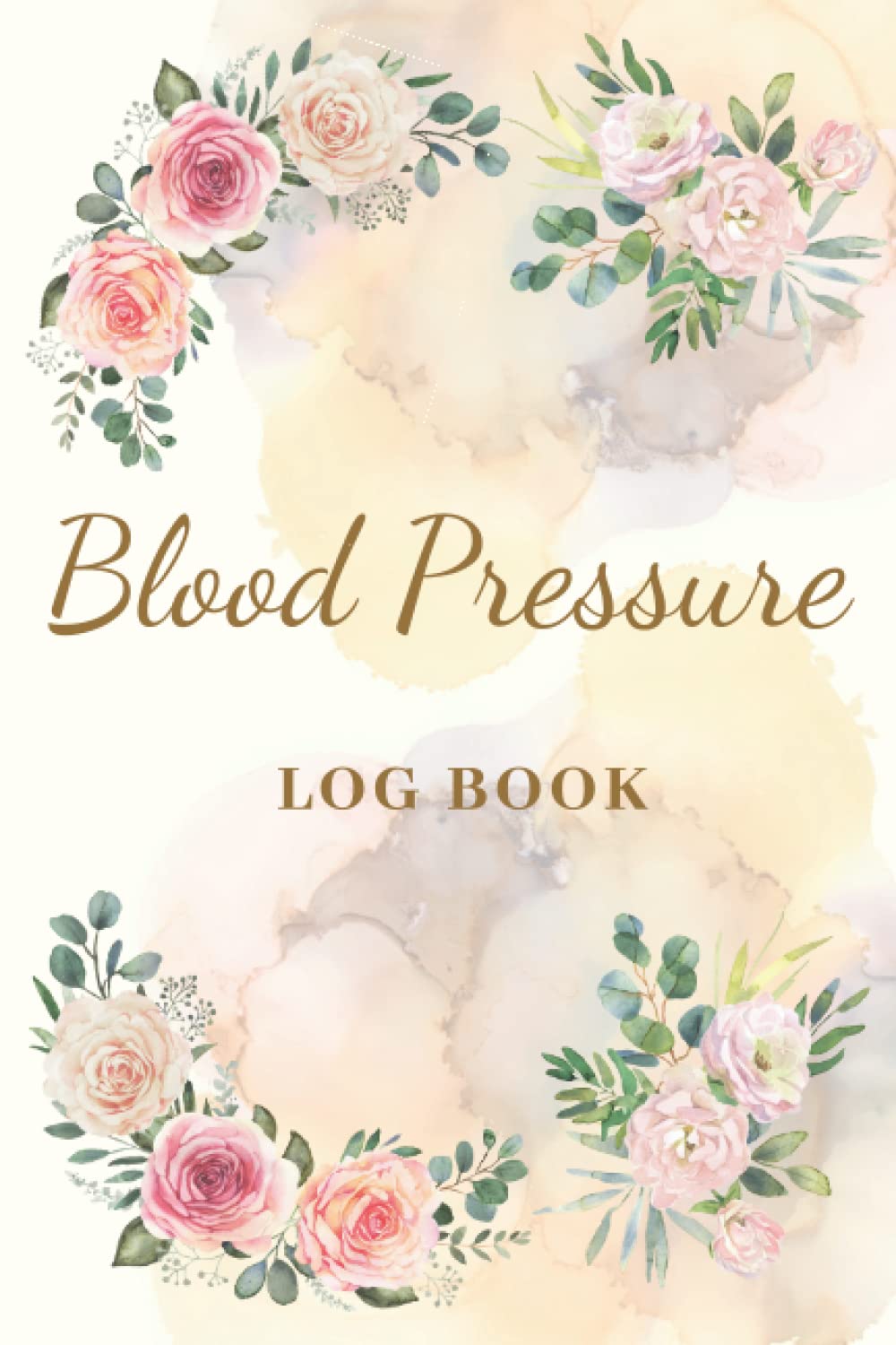 Blood Pressure Log Book: Daily Blood Pressure Log for Monitor, Record and log Blood Pressure at Home | 110 Pages (6" x 9" Inches)
