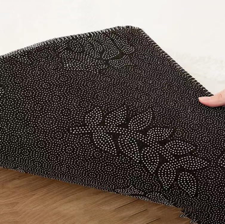 Tapis à poils longs beige doux pour une chambre cocooning - 8