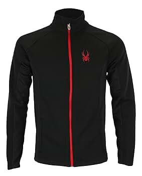 Amazon.com: Spyder Men's Constant Full Zip Sweater, Black