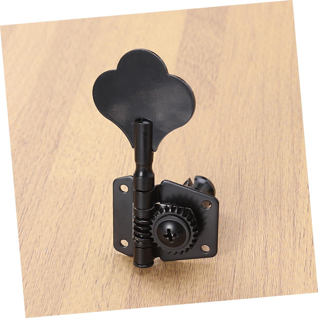 Bass Guitar Tuning Pegs Right Side Heavy Duty Machine Heads String Electric Bass Guitar Durable Black Tuning Keys