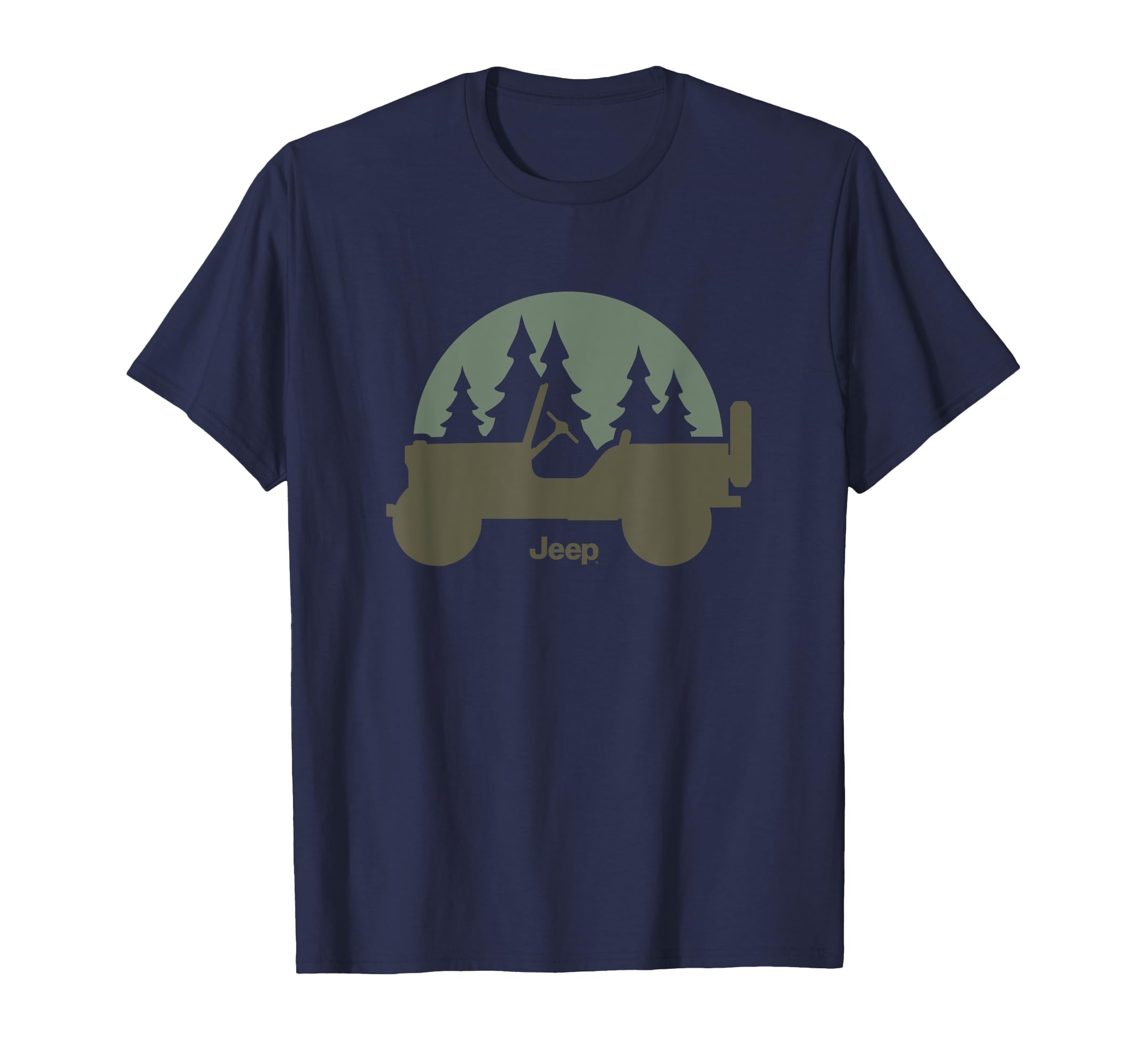 Jeep Willys Trees T-Shirt