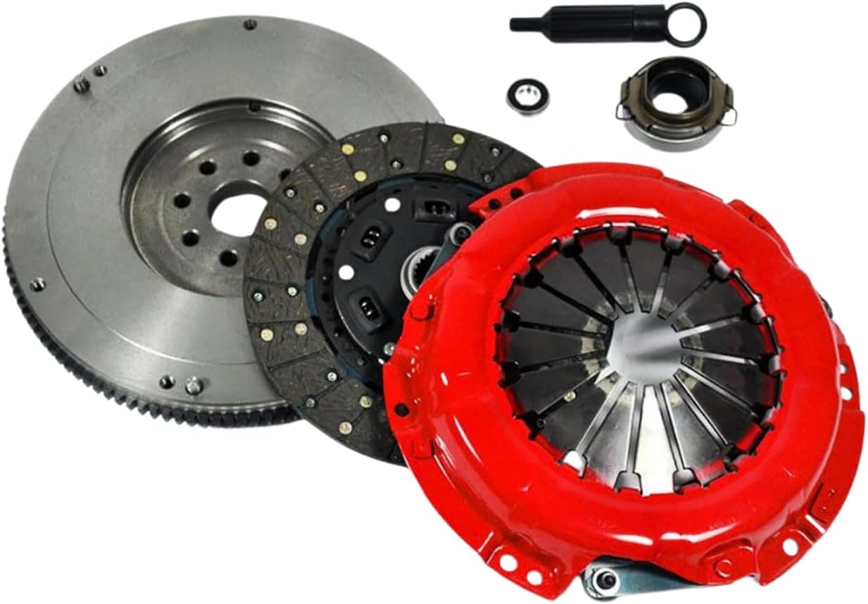 EFT Stage 2 Clutch Kit with OEM Flywheel for 1988-1995 Toyota 4Runner Pickup T100 3.0L V6 - Smooth Engagement & Precise Fit - Durable & Reliable Performance - Offers 12 Month Brand Warranty