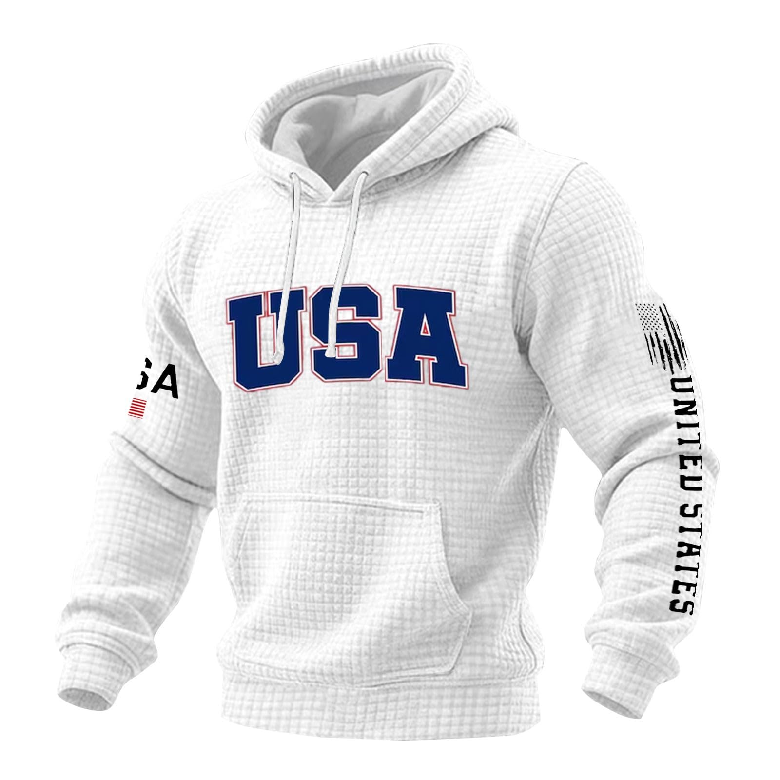 Sudadera de verano para hombre que busca una chaqueta ligera con capucha de EE. UU. 4