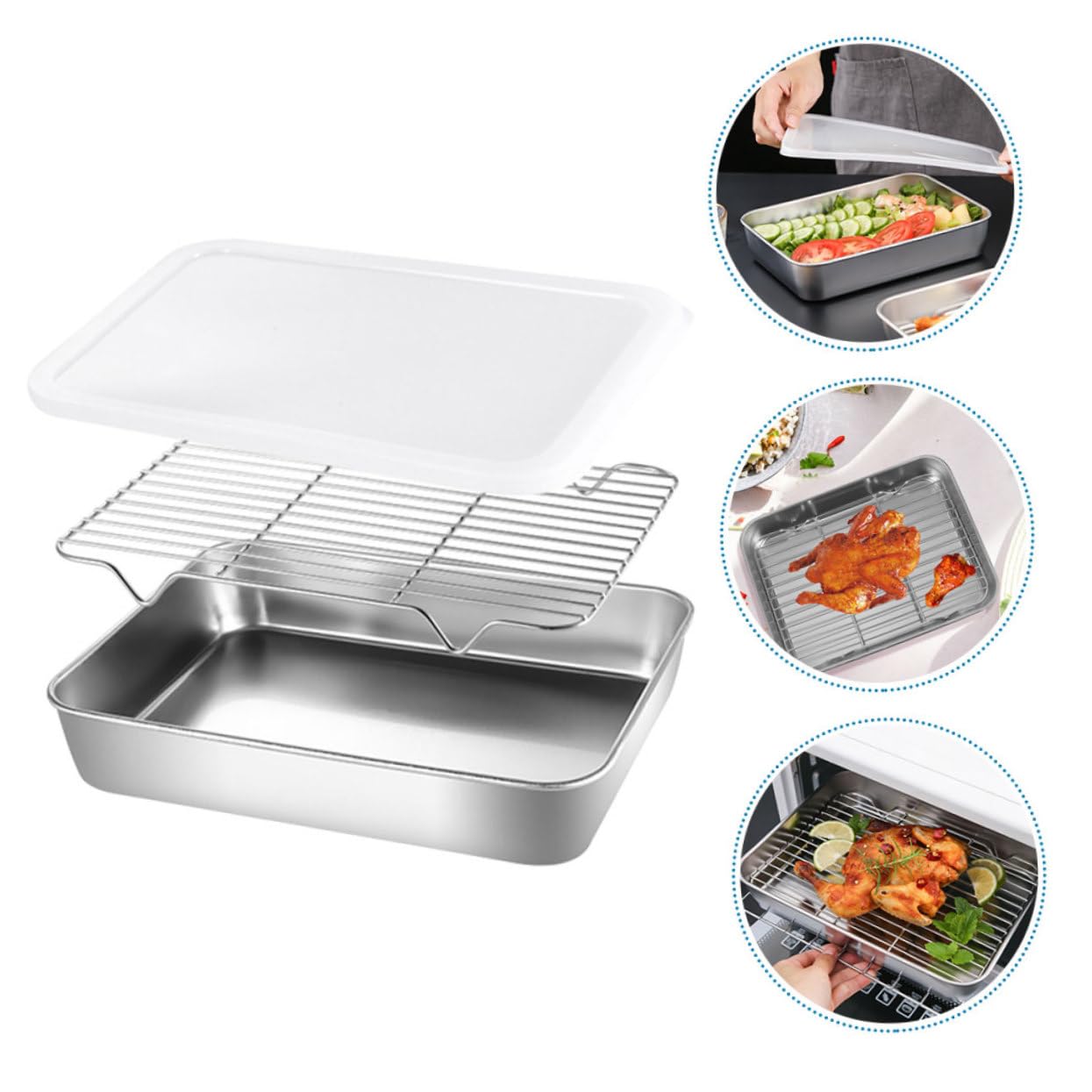 ステンレス製 オーブン グリルラック付き ステンレス製 オーブン グリルラック付き 【公式通販】