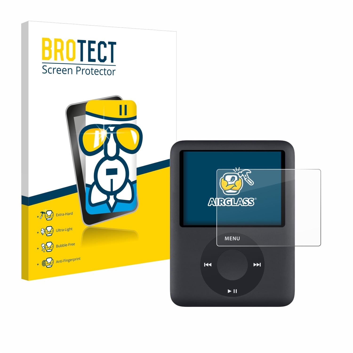 brotect Pellicola Protettiva Vetro per Banlvs 4G Kids Smartwatch