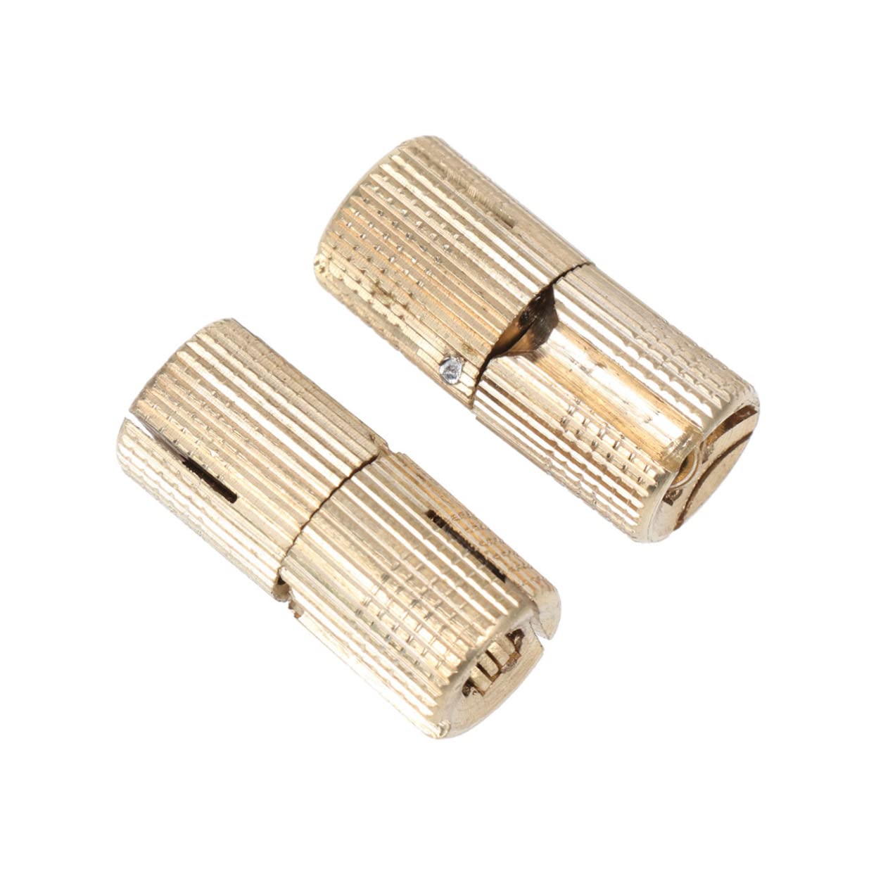 SOESFOUFU 4pcs 12mm Heavy Duty Jewelry Box Hinges Gold Cabinet Hinges Spring Action Self Closing for Jewelry Boxes