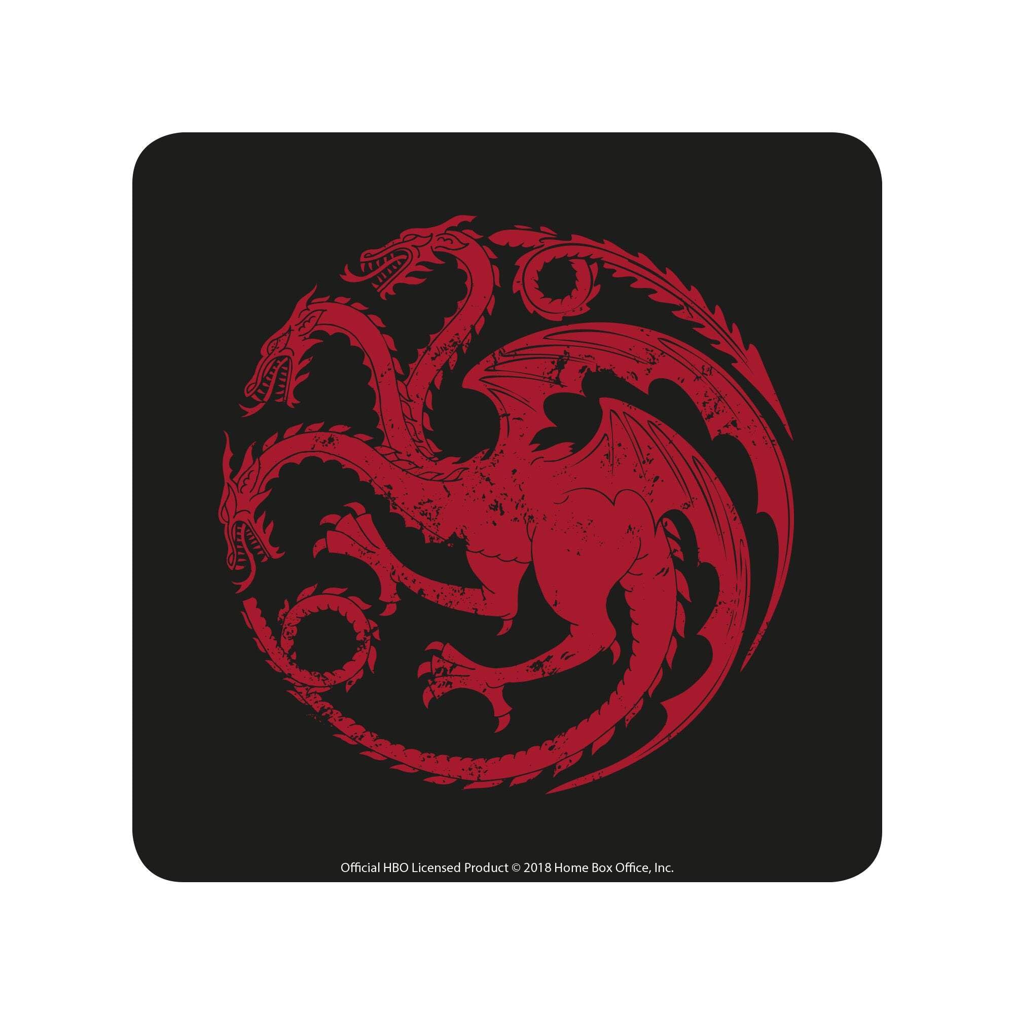 Half Moon Bay Multicolour Game Of Thrones - Coasters - Game Of Thrones Coaster - Targaryen