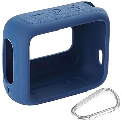 Zitel Silicone Case Compatible with JBL Go 4 Bluetooth Portable Speaker Protective Cover (Blue)