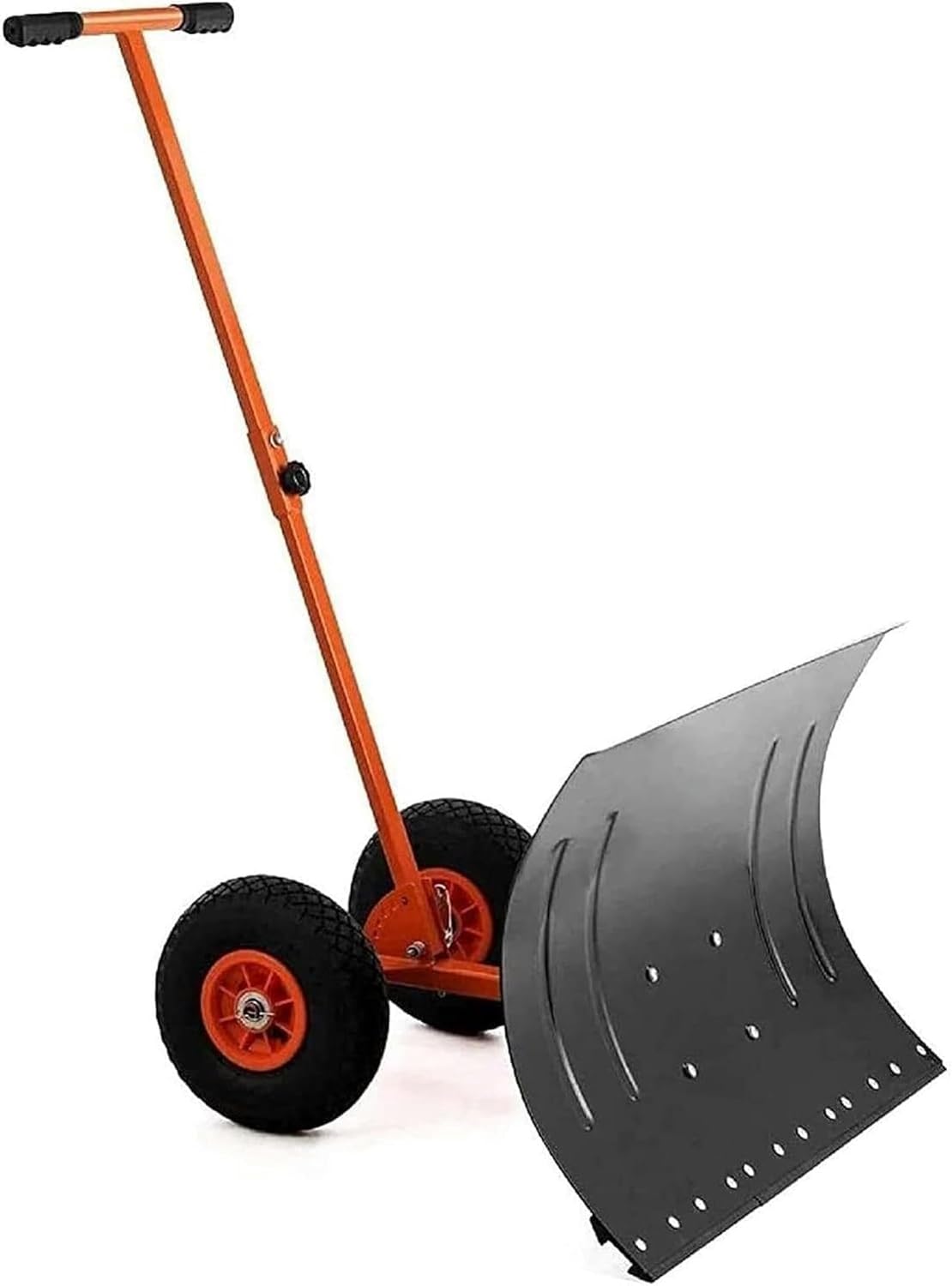頑丈な除雪シャベル、効率的な除雪機除雪ツール、車輪付き除雪シャベル、私道または舗装用