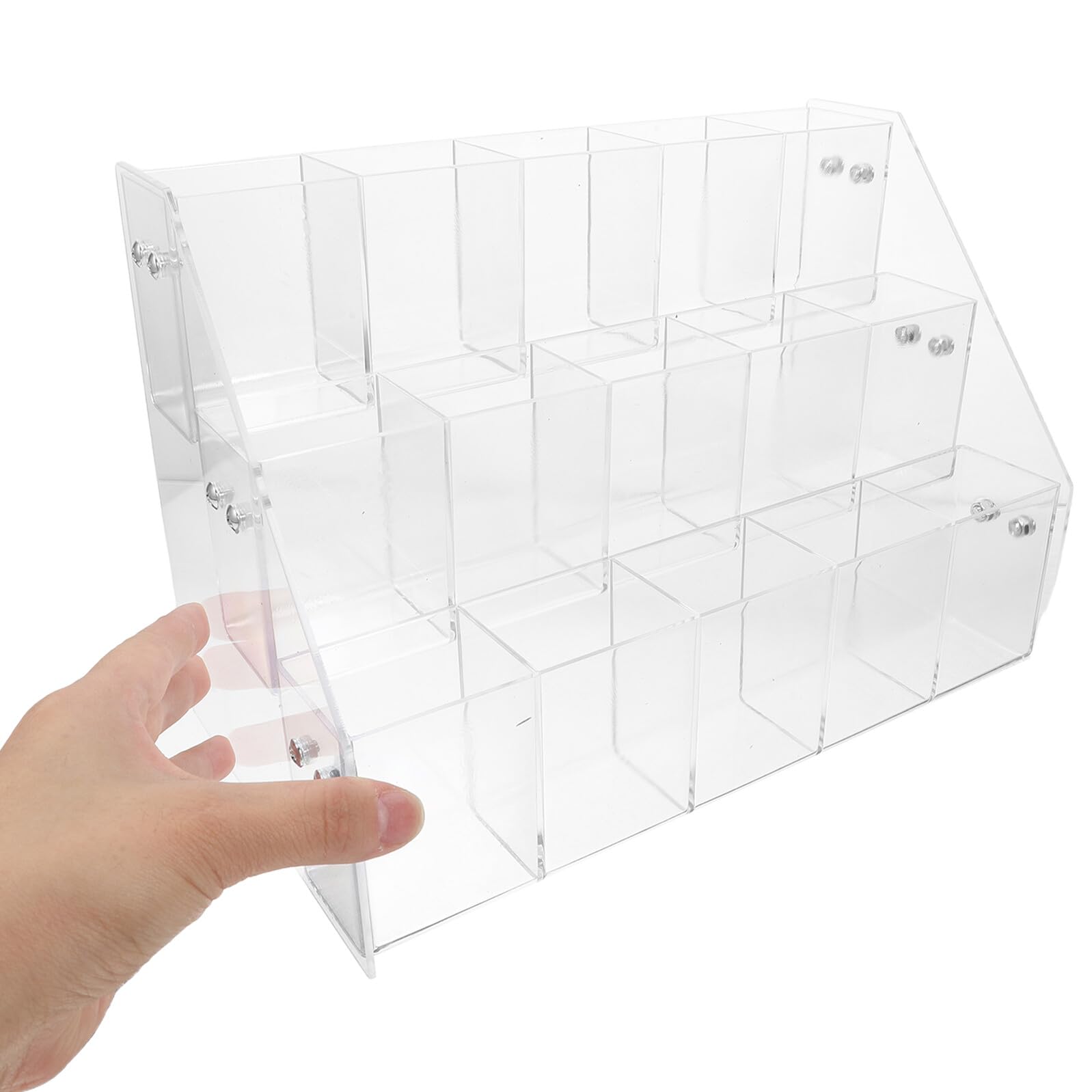 Organizzatore Penne Acrilico da Scrivania con Struttura Innovativa Porta Pennarelli e Matite Versatile per Ufficio Scuola e Casa Design Moderno Elegante per Esposizione e Facile