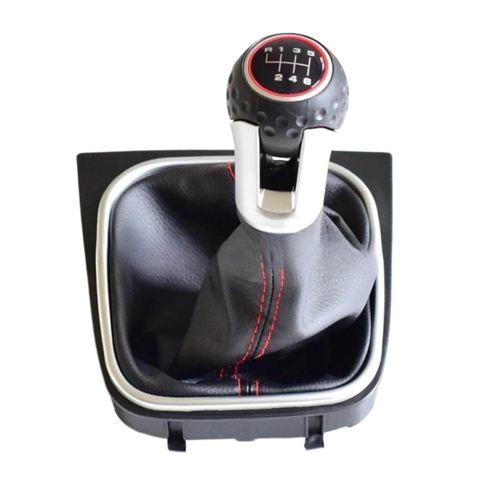 Rbevcrr One Color Car Shift Lever Knob For Vw For Golf For Rabbit For Jetta Mk5 Mk6 2004-2014 Car 6 Speed Gear Stick Shift Knob Stick Shifter Pen