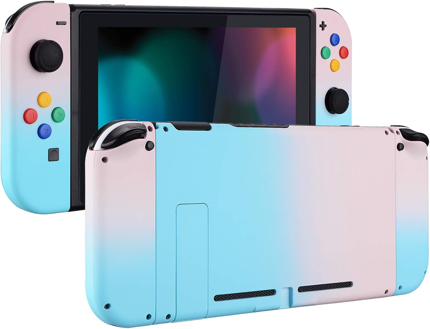 eXtremeRate DIY Replacement Shell Buttons for Nintendo Switch, Gradient ...