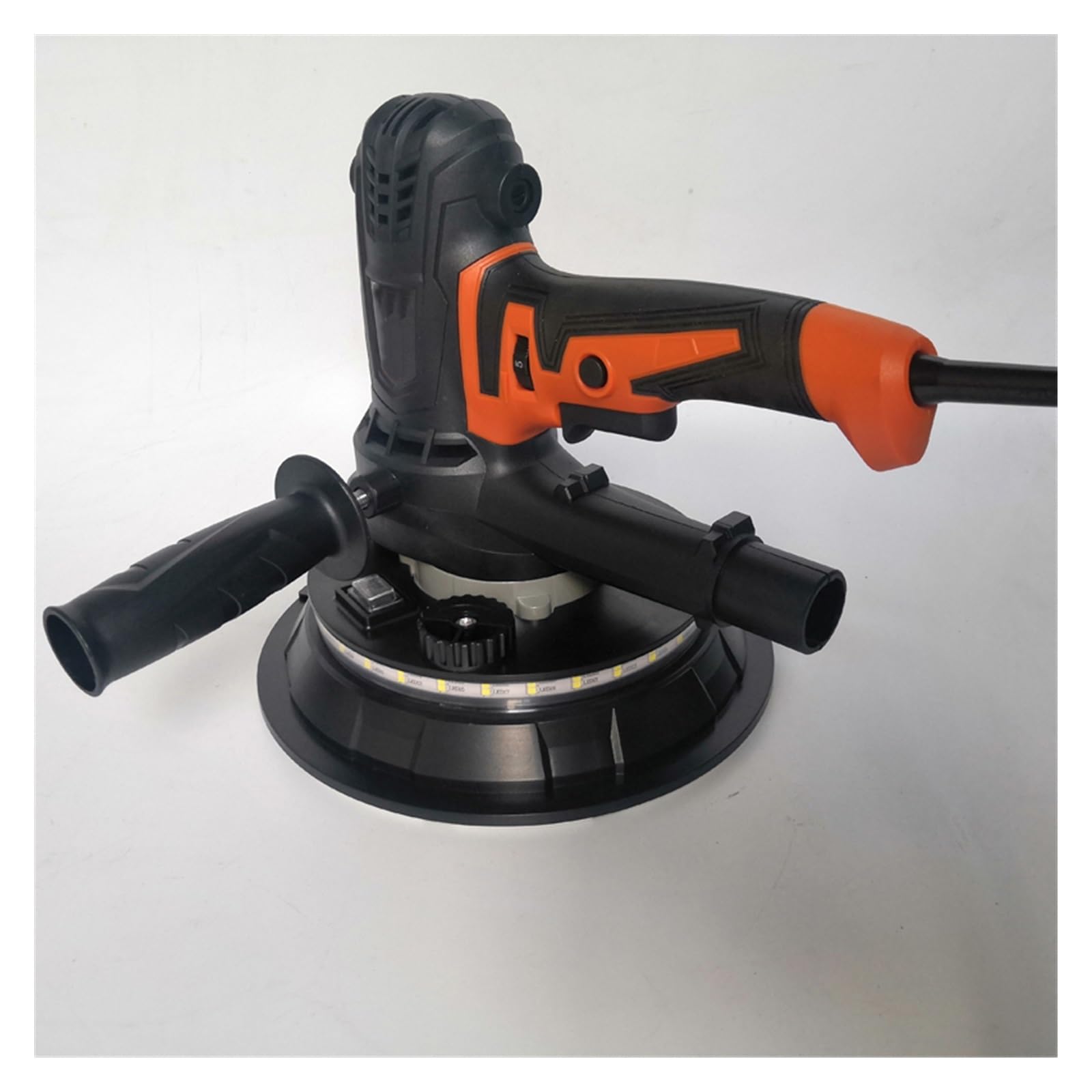 Lijadora de Pared, Lijadora de yeso eléctrica sin polvo for pared de 180mm, lijadora de yeso, máquina pulidora con luz LED