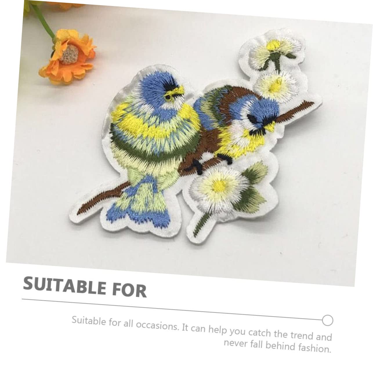 45stücke Teiliges Von Vogel-patches Zum Aufnähen Bestickte Applikationen Für Kleidung Handwerksbedarf Einfache Handhabung Für Kreative Projekte