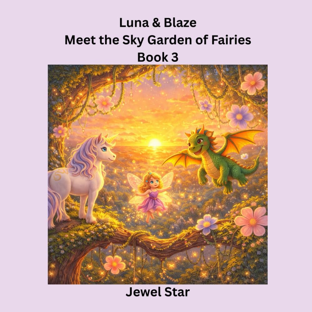 Luna & Blaze Meet the Sky Garden of Fairies Book 3
