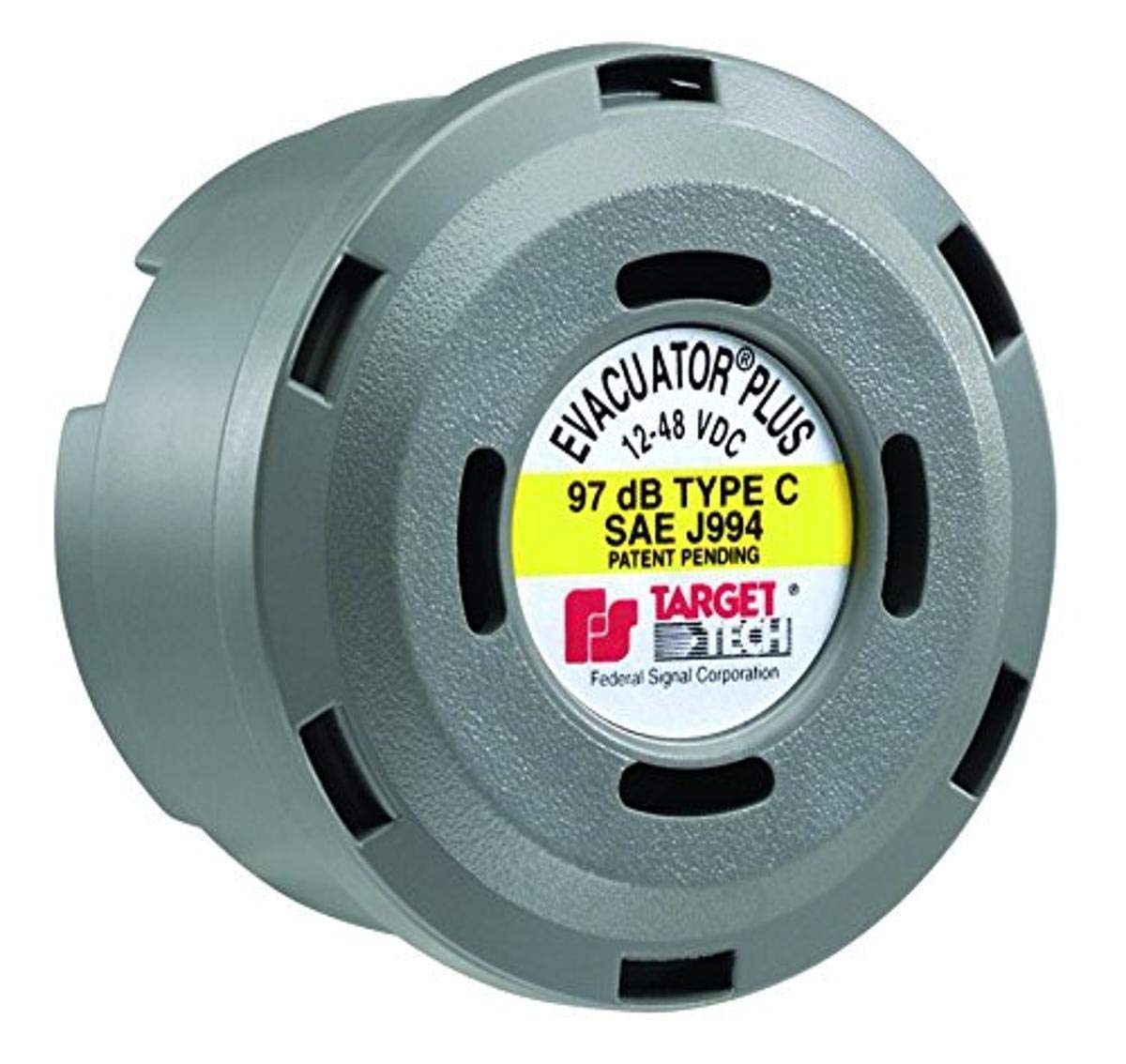 Federal Signal 210331SSG Evacuator Back-Up Alarm, Dual Tone Universal Mounting Bracket, 97 dB(A)