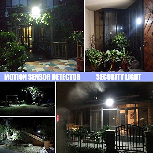 Glw 12V Dc Led Motion Sensor Flood Light 10W Mini Ip65 Waterproof Outdoor Light 900Lm,6000K,Daylight White Security Light With Pir,80W Halogen Bulb Equivalent [No Plug] #TOP1