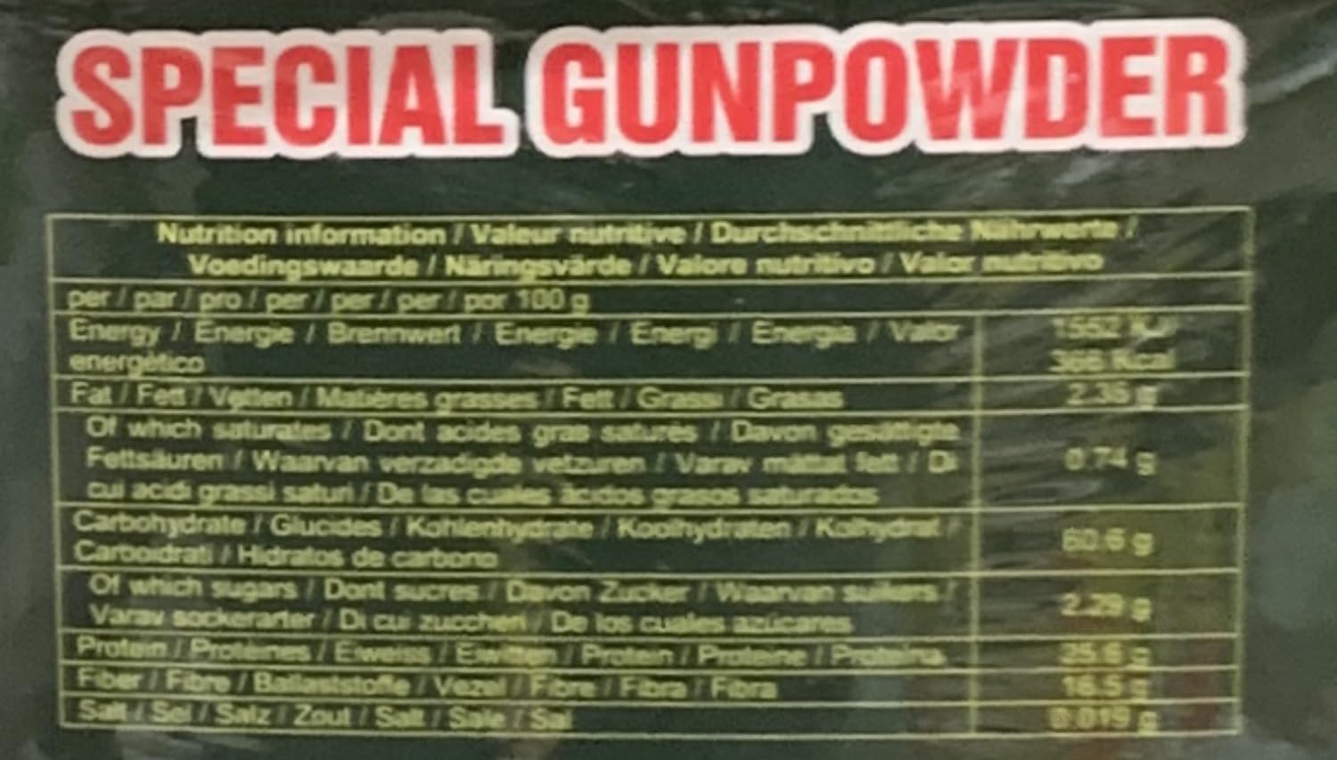 Thé Vert Special Gunpowder 125g/Boite, 250g/Boite, 500g/Boite, 1000g/Boite - Offres de 1, 2 et 3 Boites - Livraison Gratuite France (2, 1000g)