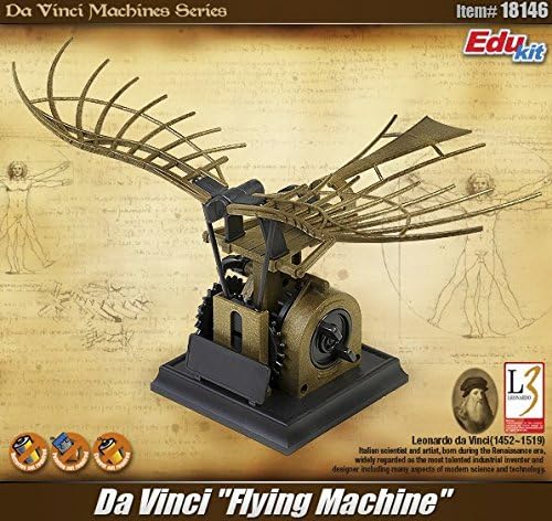 DaVinci Flying Machine (Approx Wingspan 9") (Snap)