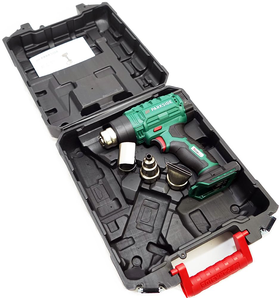 HEADNMORE® Bundle - 1x PARKSIDE® 20V Akku Heißluftpistole PHLGA 20 + 1x HEADNMORE® Schlüsselanhänger (1x4Ah Akku)