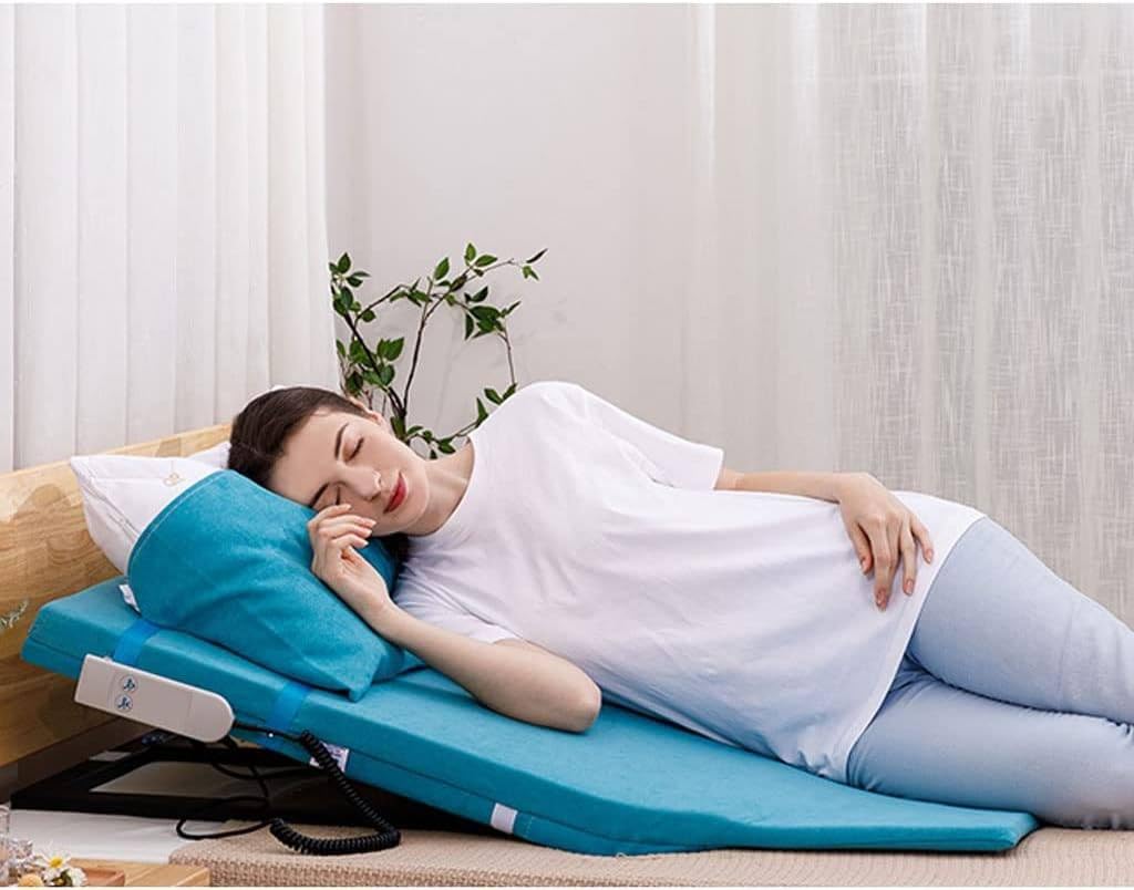 Levantador De Almohada Médico,Soporte De Respaldo Cama Eléctrico,2-65°Ayuda De Apoyo Ajustable para Sentarse Levantarse,Respaldo Cama con Elevación Eléctrica,para Personas Mayores