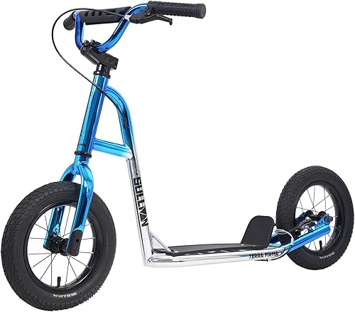 Miniatura 9 de SULLIVAN Terra Firma All-Terrain BMX Scooter Premium Quality Push Scooter for Ages 6 to 12 Years Kick Scooter 12 inch Wheels Fast Rolling Tires