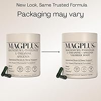 Vista 9 de L-treonato de magnesio con apigenina y L-teanina Mezcla de 7 ingredientes clínicamente estudiada para el sueño y el cerebro Memoria, enfoque