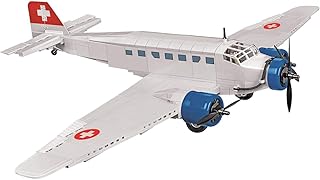 Zabawka budowlana klocki samolot Kampfjet Jet Junkers Ju52 / 3 m - wersja cywilna 542 wysokiej jakości klocki COBI 5711 + podkładka pod mysz Juminox gratis