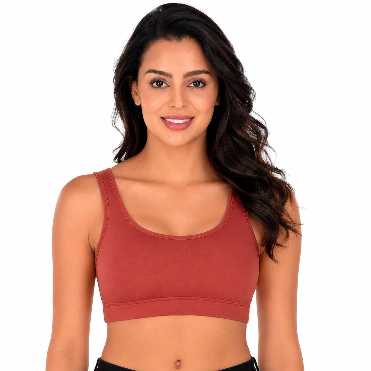 mansi Women's Training Bra, Non Padded, Full Coverage, Wirefree, Cotton Rich-picture-30