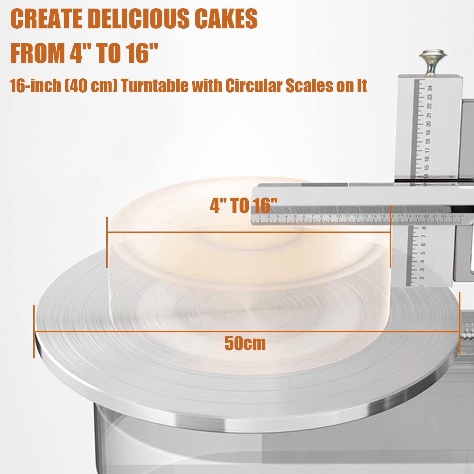 Macchina elettrica per glassare torte per decorare facilmente e spalmare la crema sulle torte